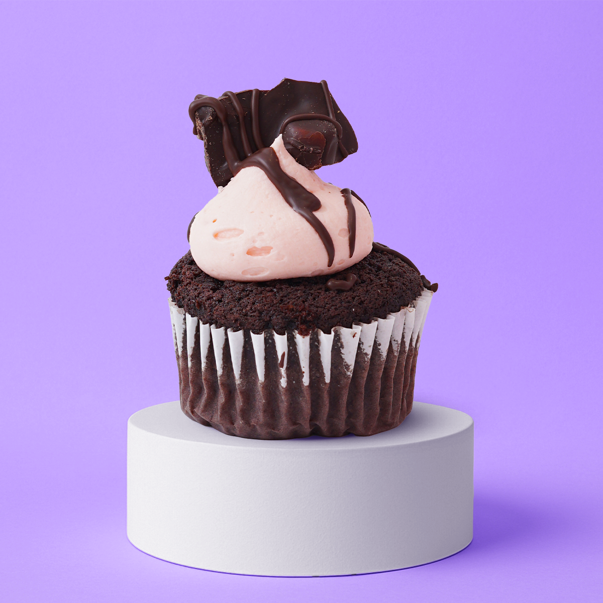 Rocky Road Cupcake