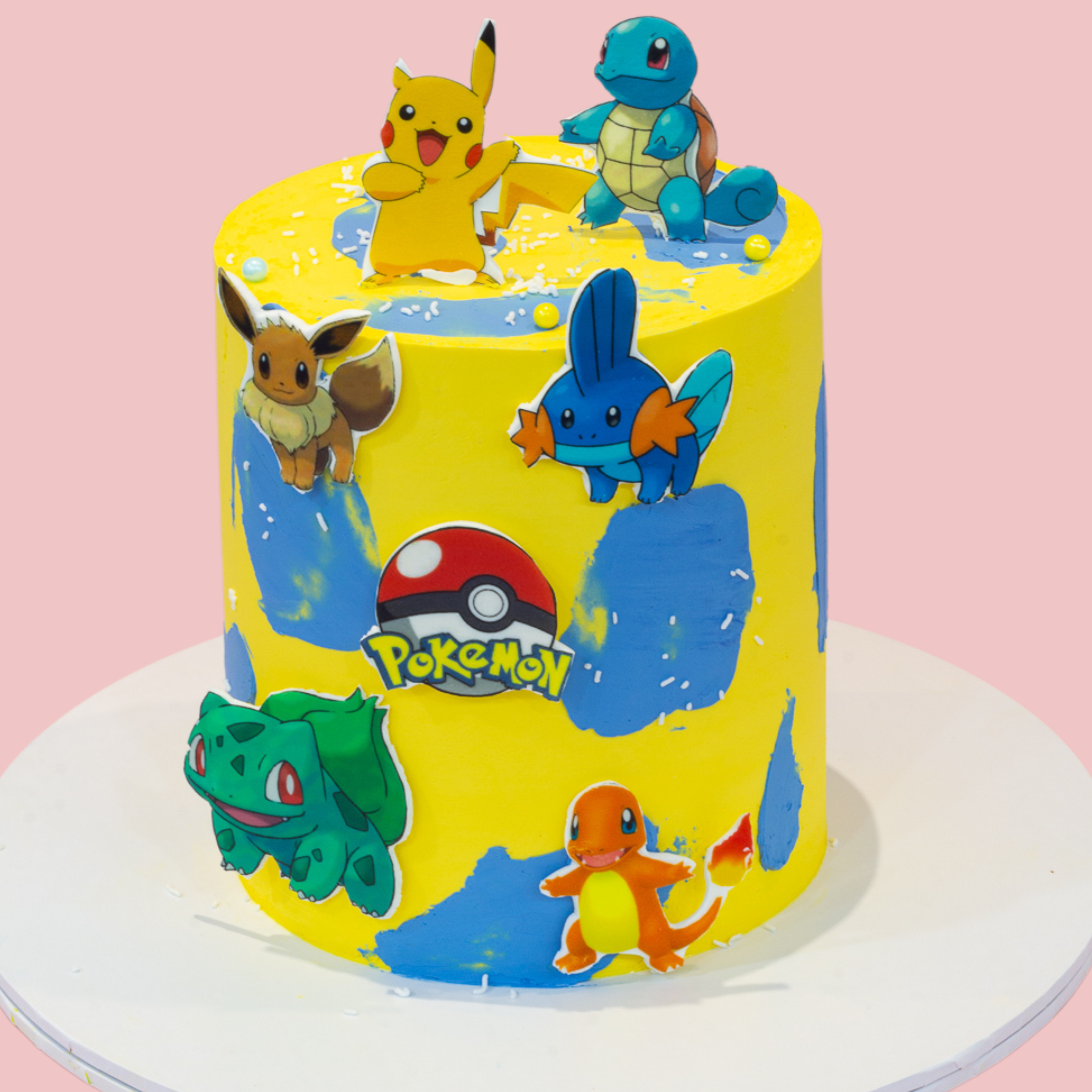 Pokemon Theme Cake.