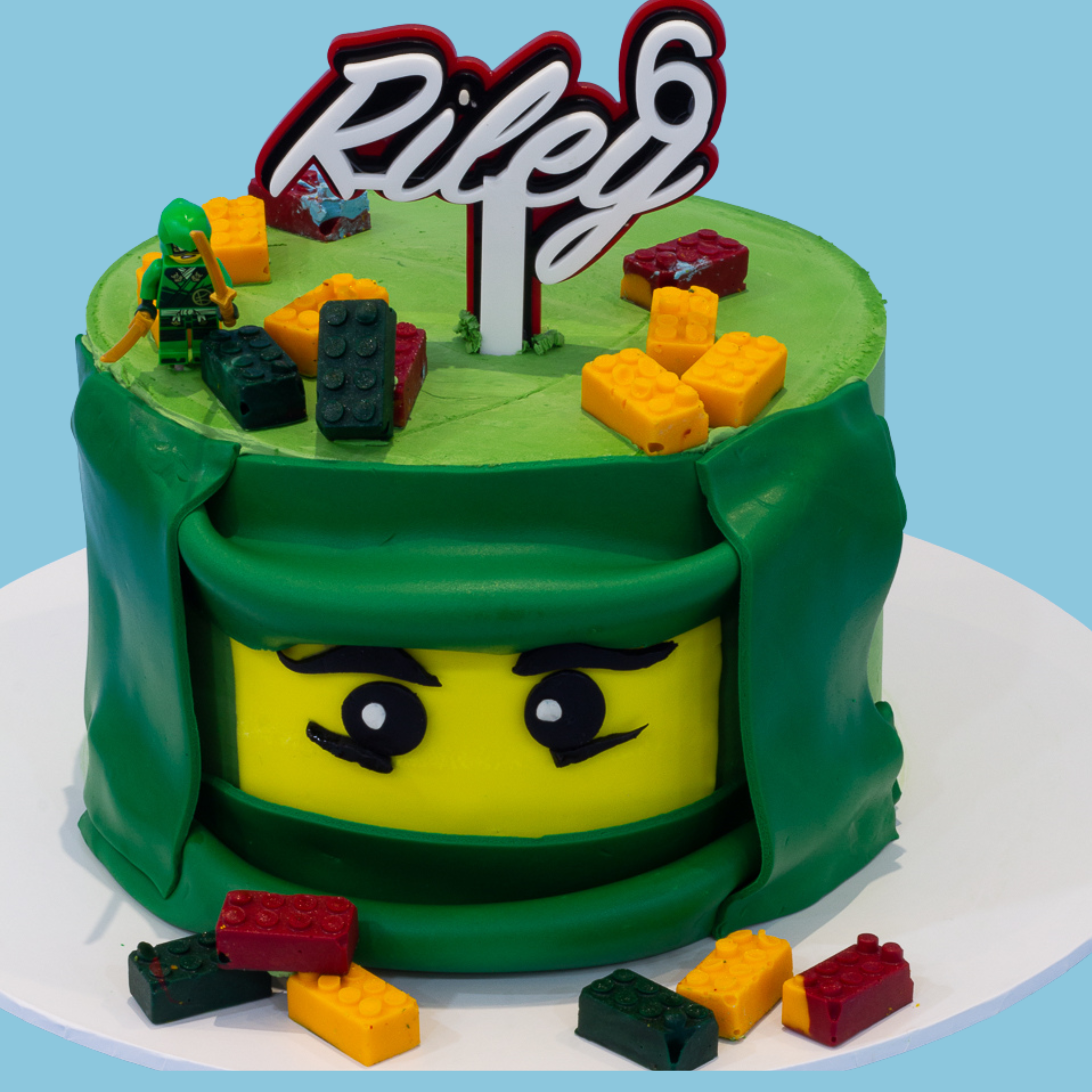 Ninja go cake