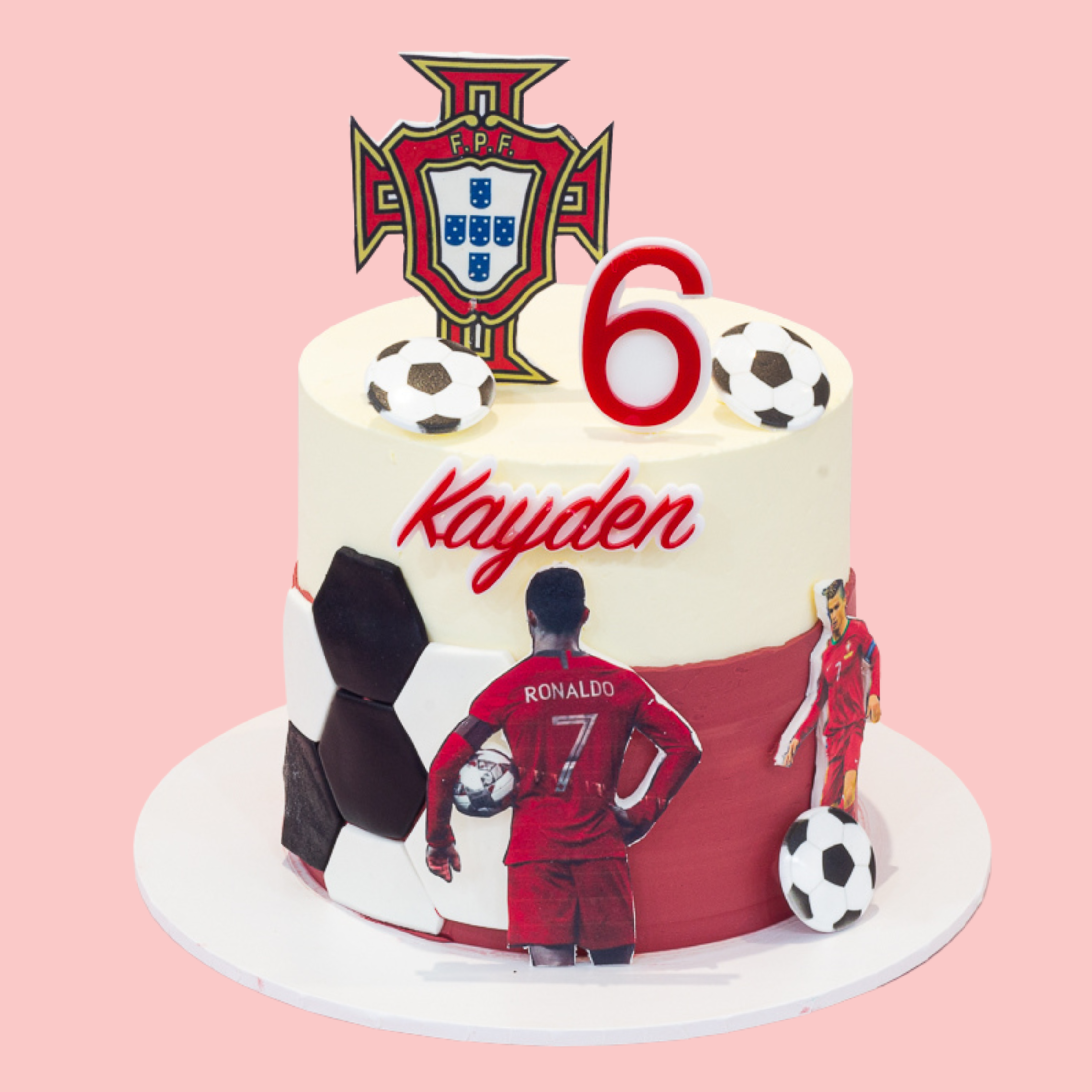 Soccer Theme Cake